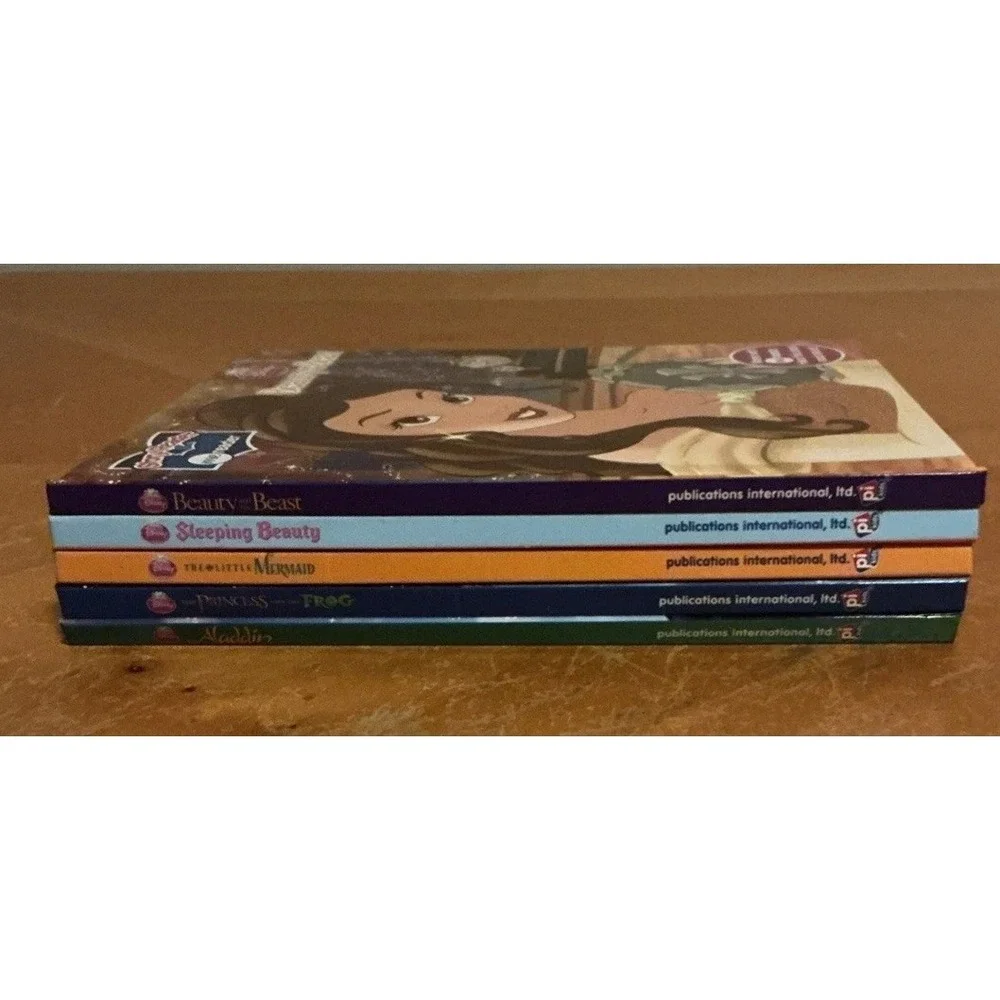 Lot 5 Story Reader Me Reader Disney Princess Aladdin Little Mermaid‎ And 3 More